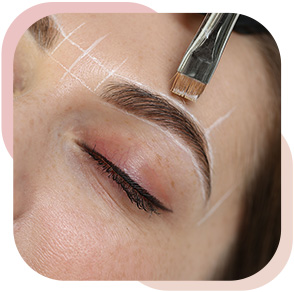 Les cils et sourcils
